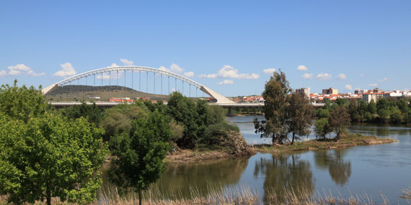 Nieuwe brug over de Guadiana